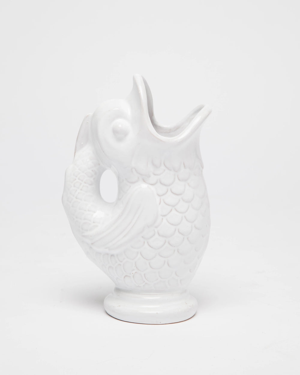 Große Blumenvase Fisch in drei Farben