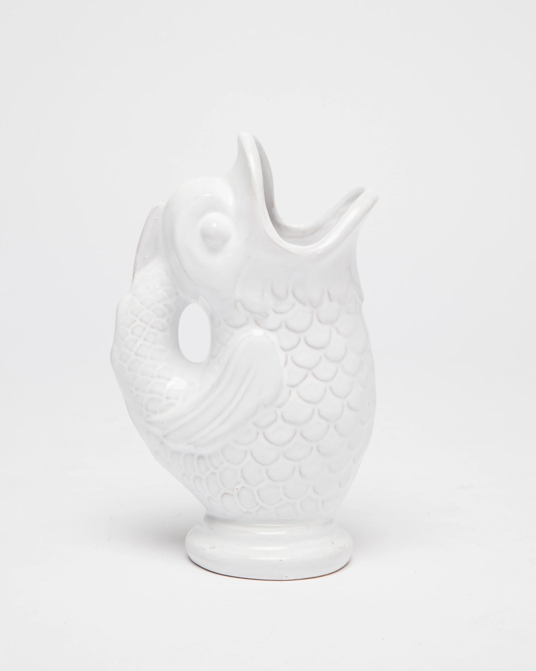 Große Blumenvase Fisch in drei Farben