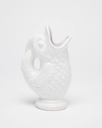 Große Blumenvase Fisch in drei Farben