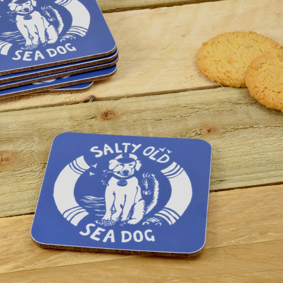 Salty Old Sea Dog Untersetzer