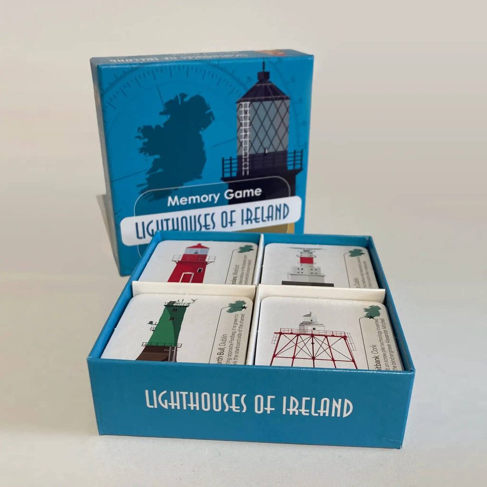 Memory-Spiel Irlands Leuchttürme
