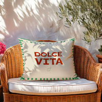 Kissen Dolce Vita aus Frankreich 40x40