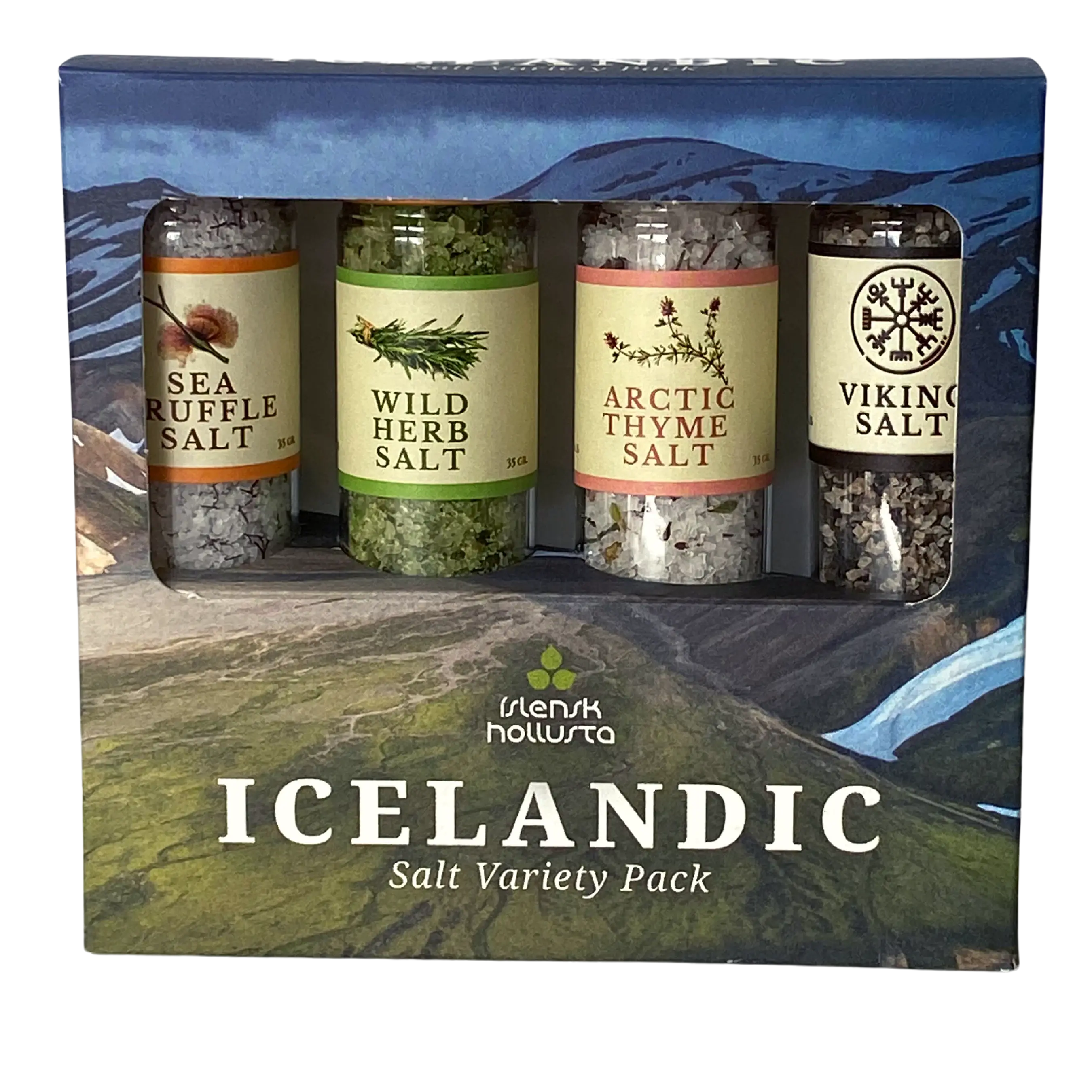 Isländisches Gewürzsalz 4x40g - handgemacht
