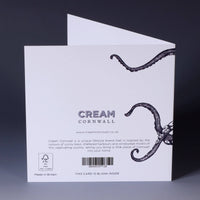 Klappkarte – Oktopus aus Cornwall