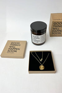 Good Things Will Happen Soon - Kette mit Medaillon
