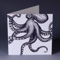 Klappkarte – Oktopus aus Cornwall