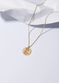 Good Things Will Happen Soon - Kette mit Medaillon