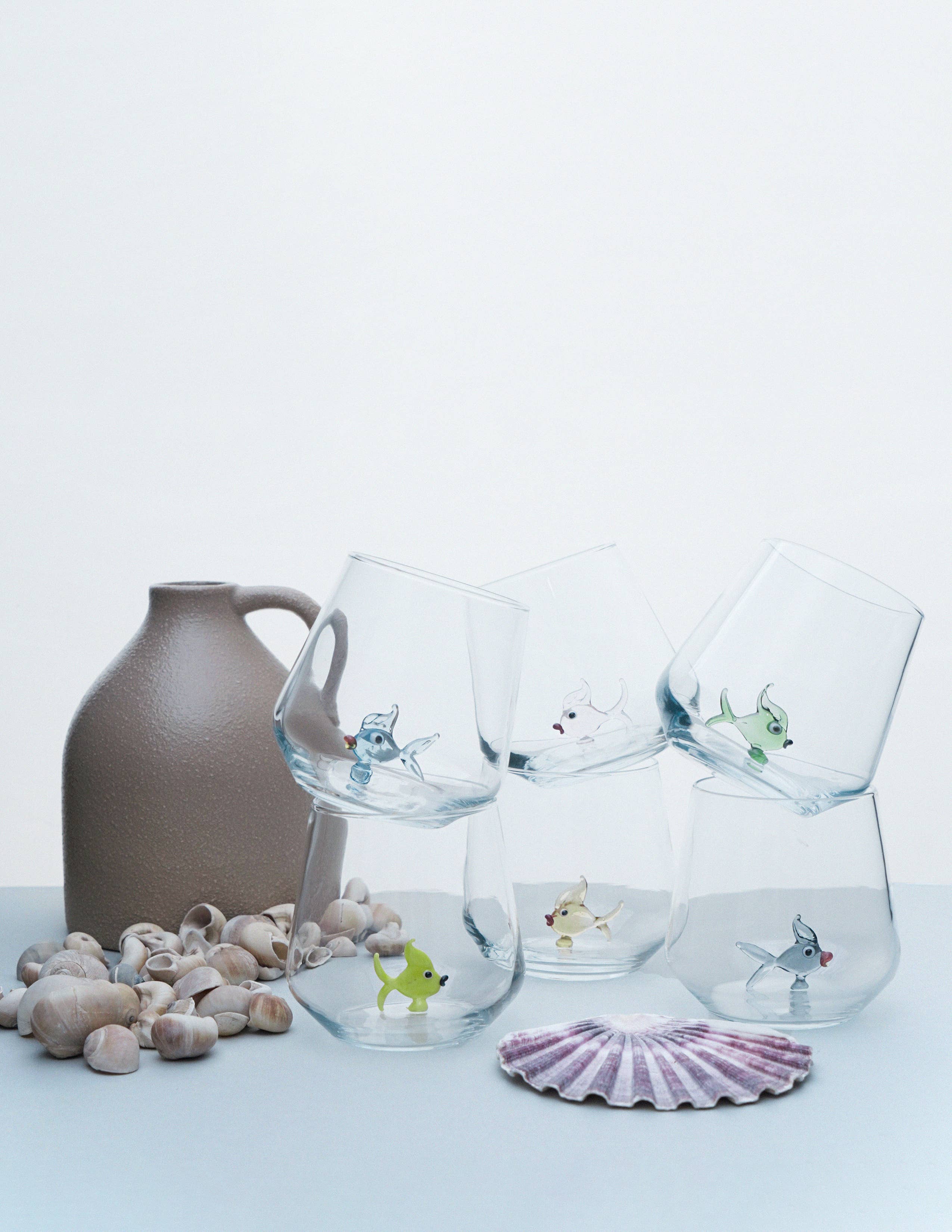 Murano-Glas: Handgefertigtes Glas mit Fisch