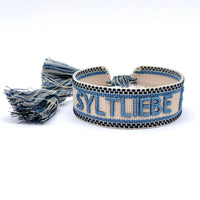 SYLTLIEBE Armband gewebt, bestickt 