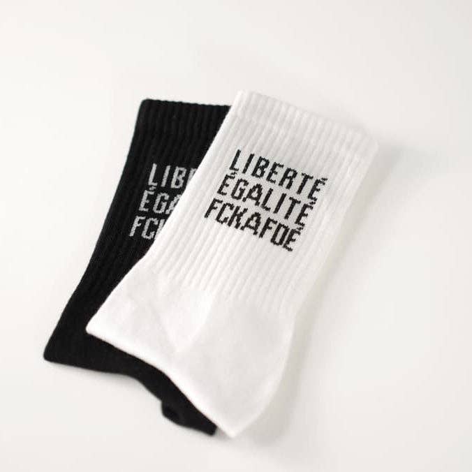 FCK AFDE Statement Socken - white