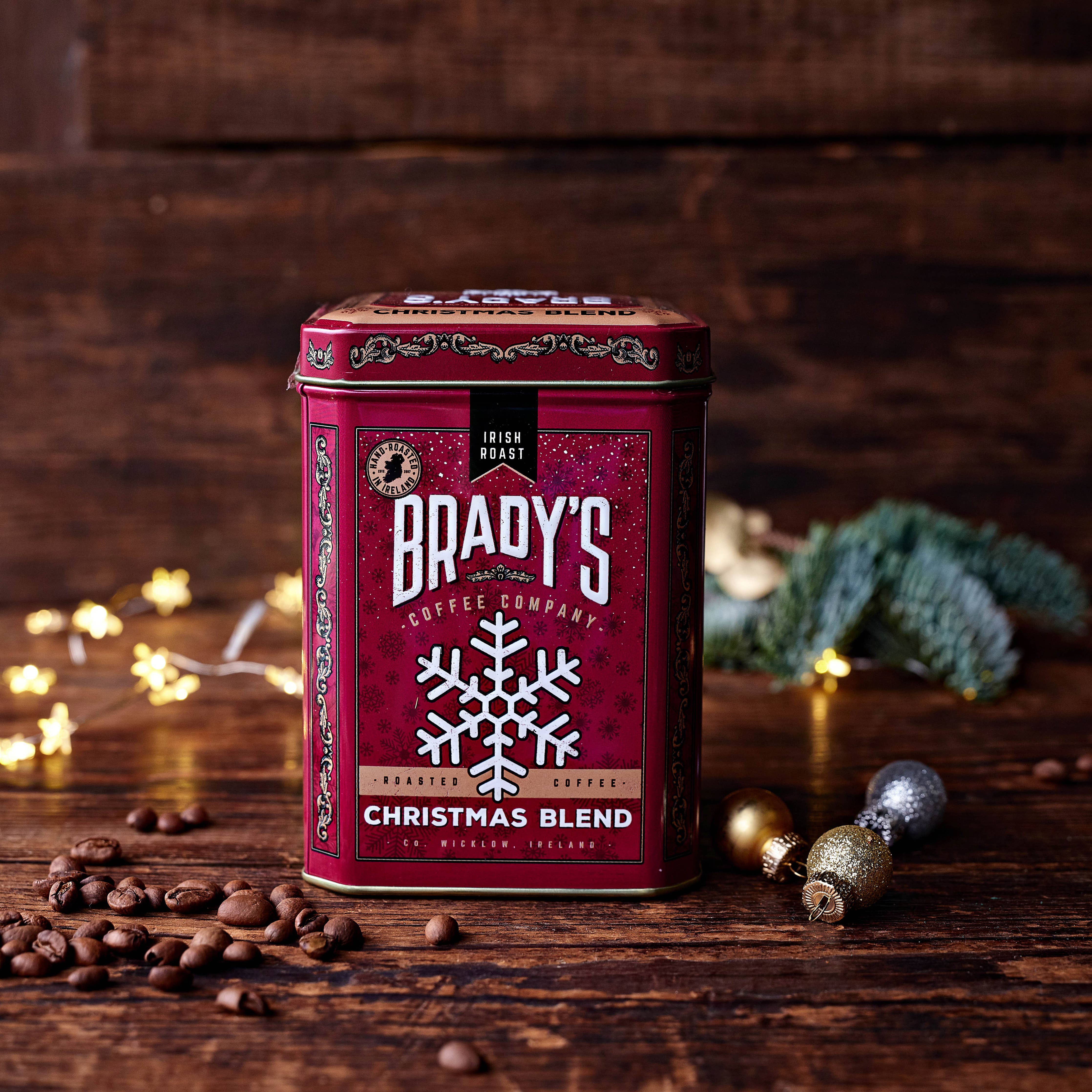 Brady's Coffee Christmas Blend 227 g Dose gemahlen