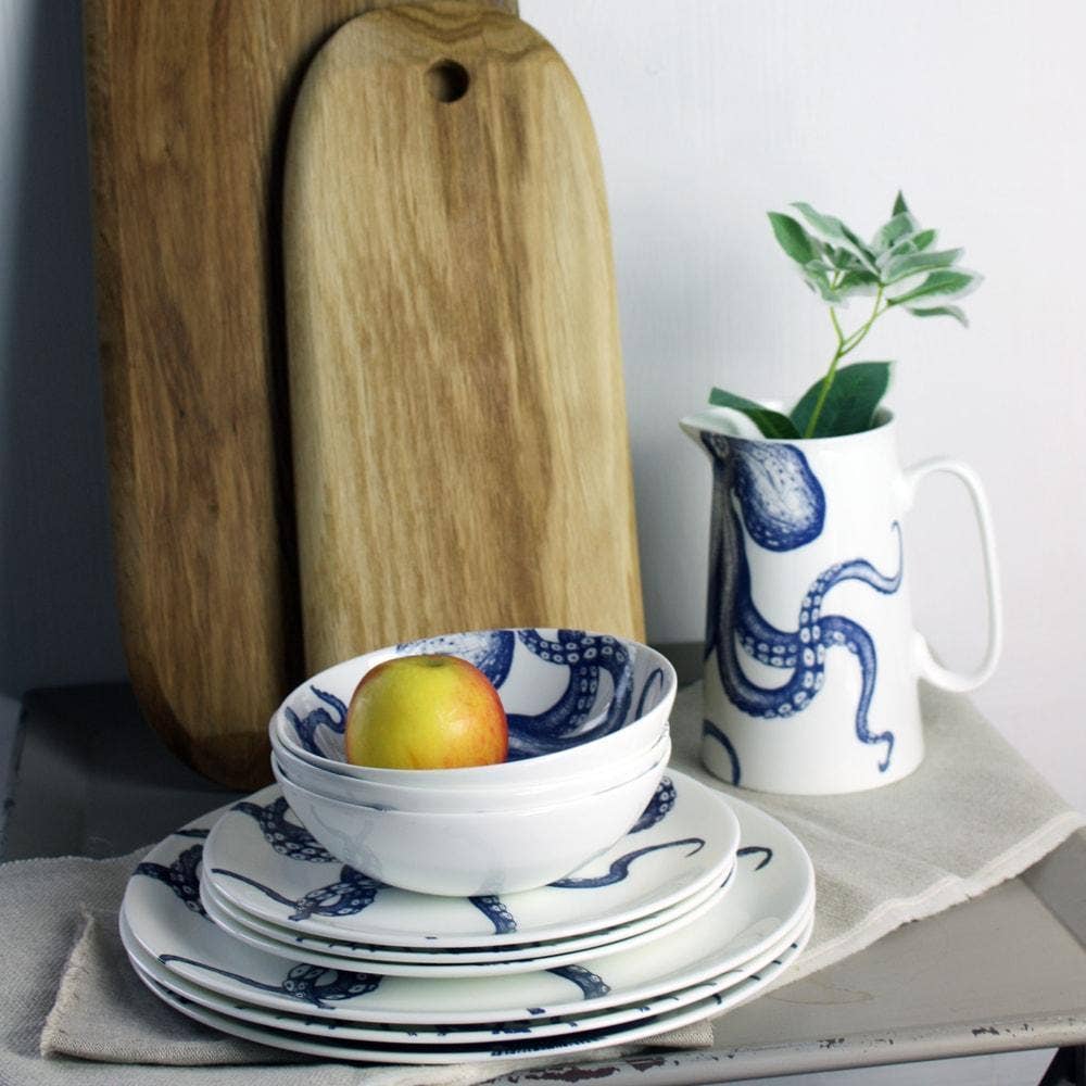 Bone China Octopus Bowl | ankerherz.de