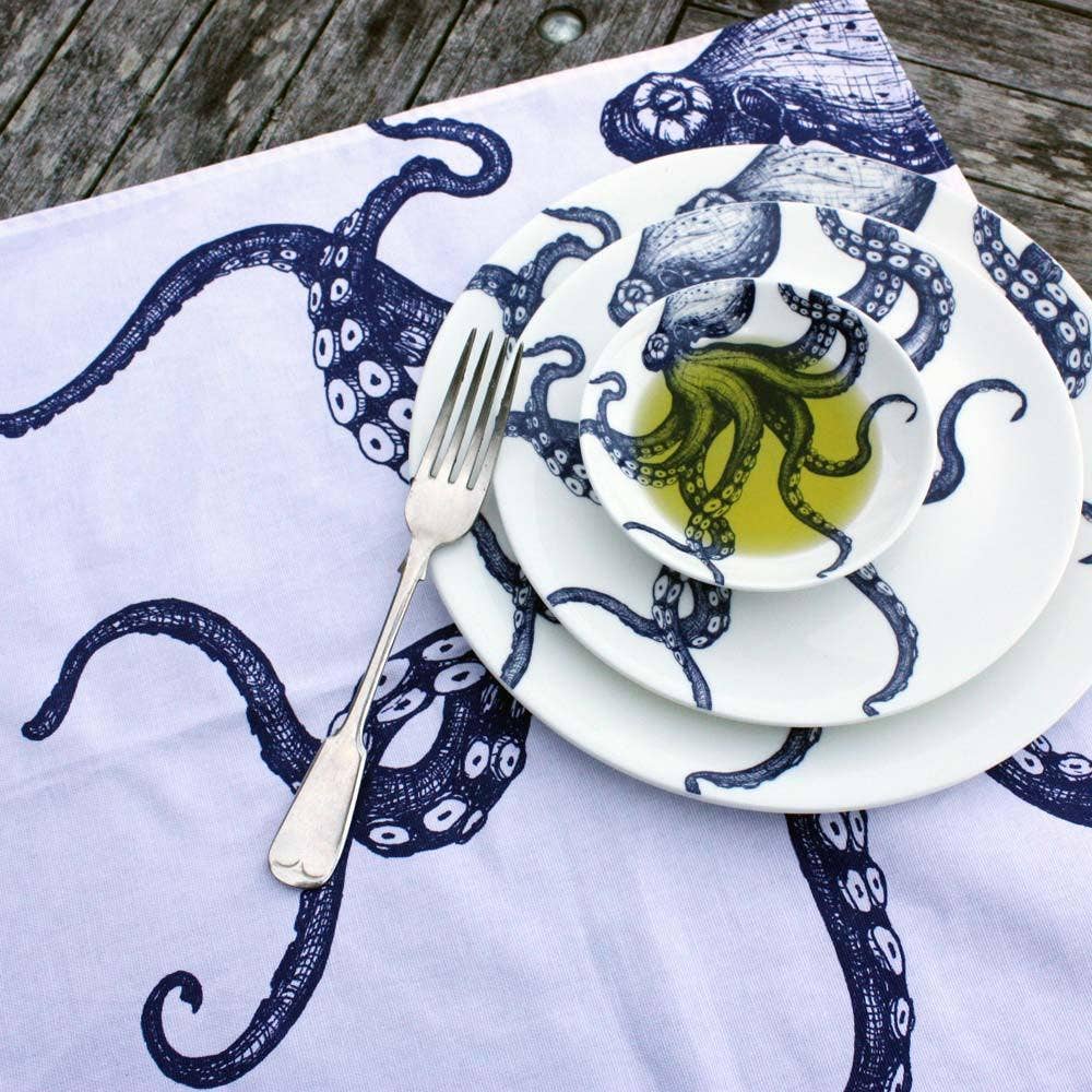 Bone China Octopus Side Plate | ankerherz.de