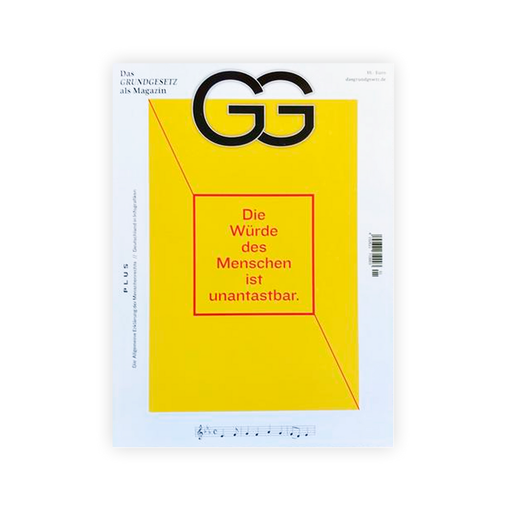 Deutschlands Grundgesetz als Magazin - Ankerherz Verlag