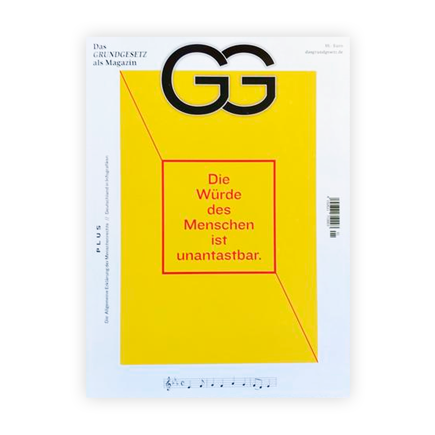 Deutschlands Grundgesetz als Magazin - Ankerherz Verlag