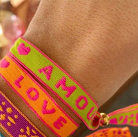 Bunte Armbänder - 3er Set mit Postkarte - Ankerherz Verlag