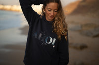 Kapuzenpullover AHOI Navy | ankerherz.de