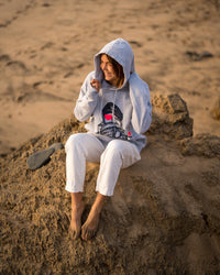 Kapuzenpullover Seemann pink - Ankerherz Verlag