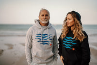 Kapuzenpullover Waves Navy| ankerherz.de