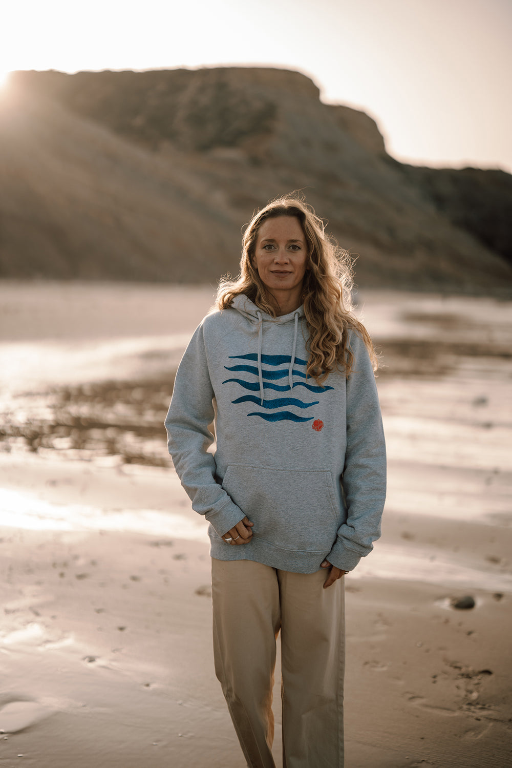 Kapuzenpullover Waves | ankerherz.de