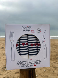 Serviette Amour en Mer - Ankerherz Verlag
