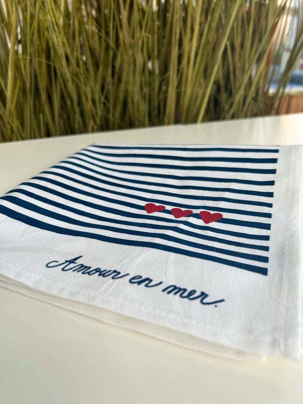 Serviette Amour en Mer - Ankerherz Verlag