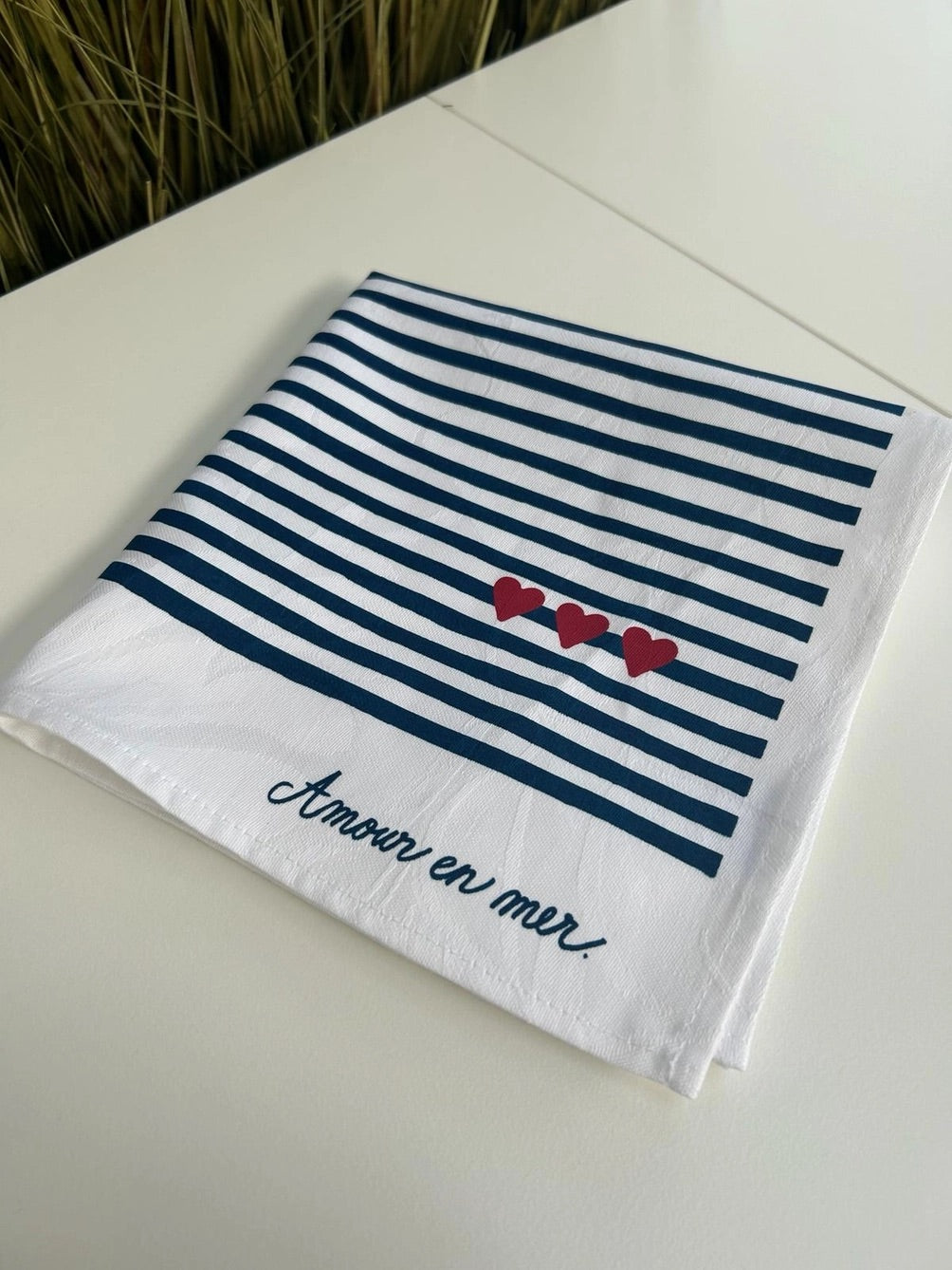 Serviette Amour en Mer - Ankerherz Verlag