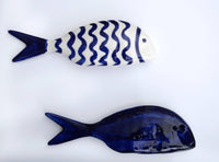 Set 2 Fische (Blau) | ankerherz.de