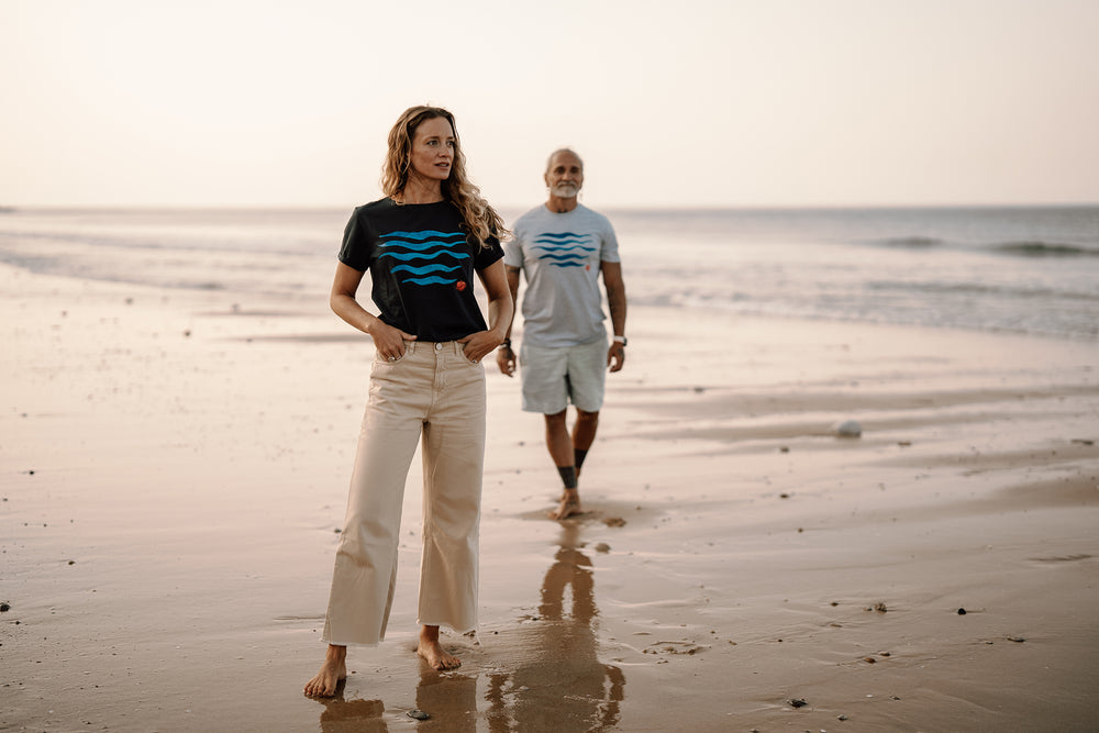 T-Shirt Waves grau | ankerherz.de