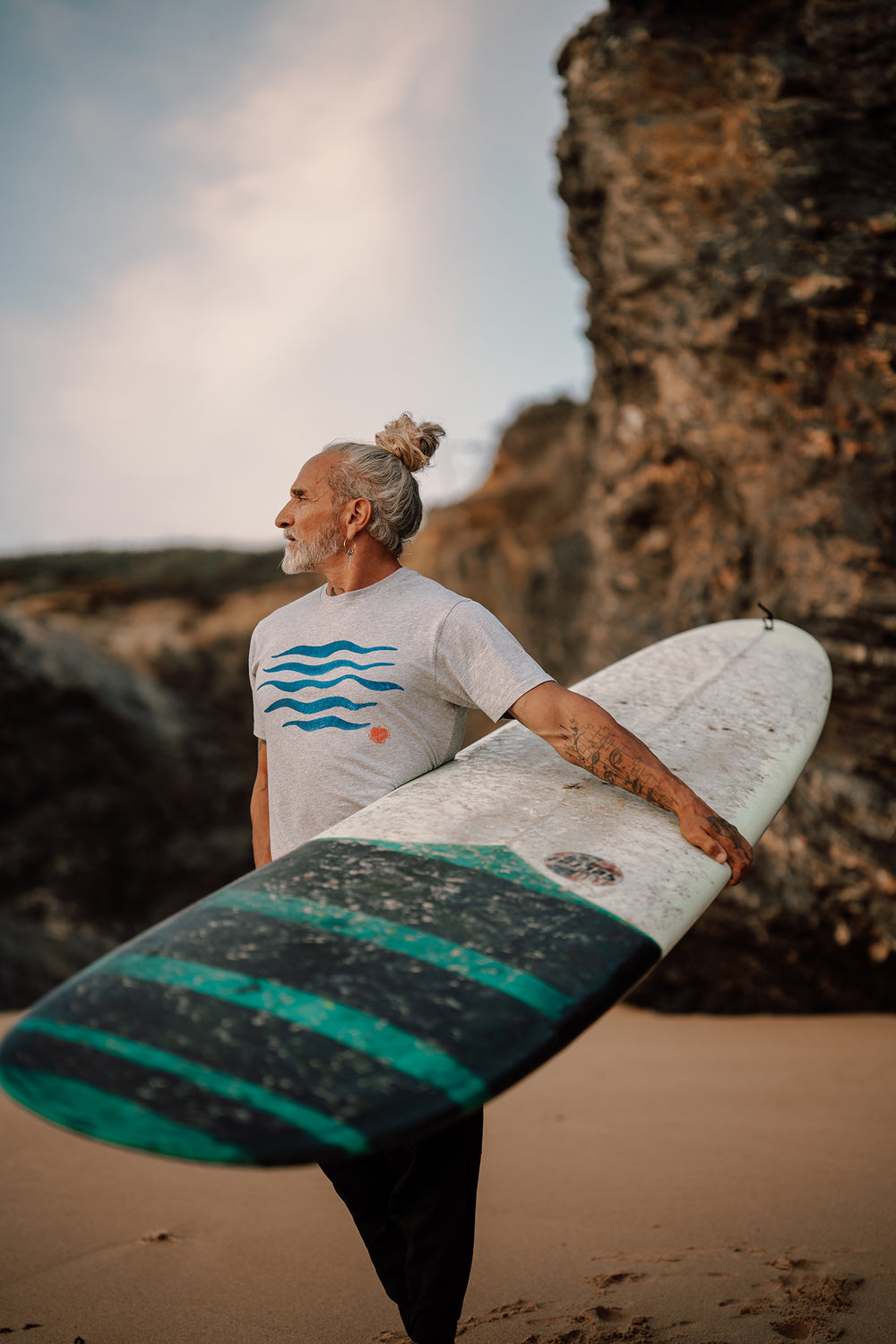 T-Shirt Waves grau | ankerherz.de