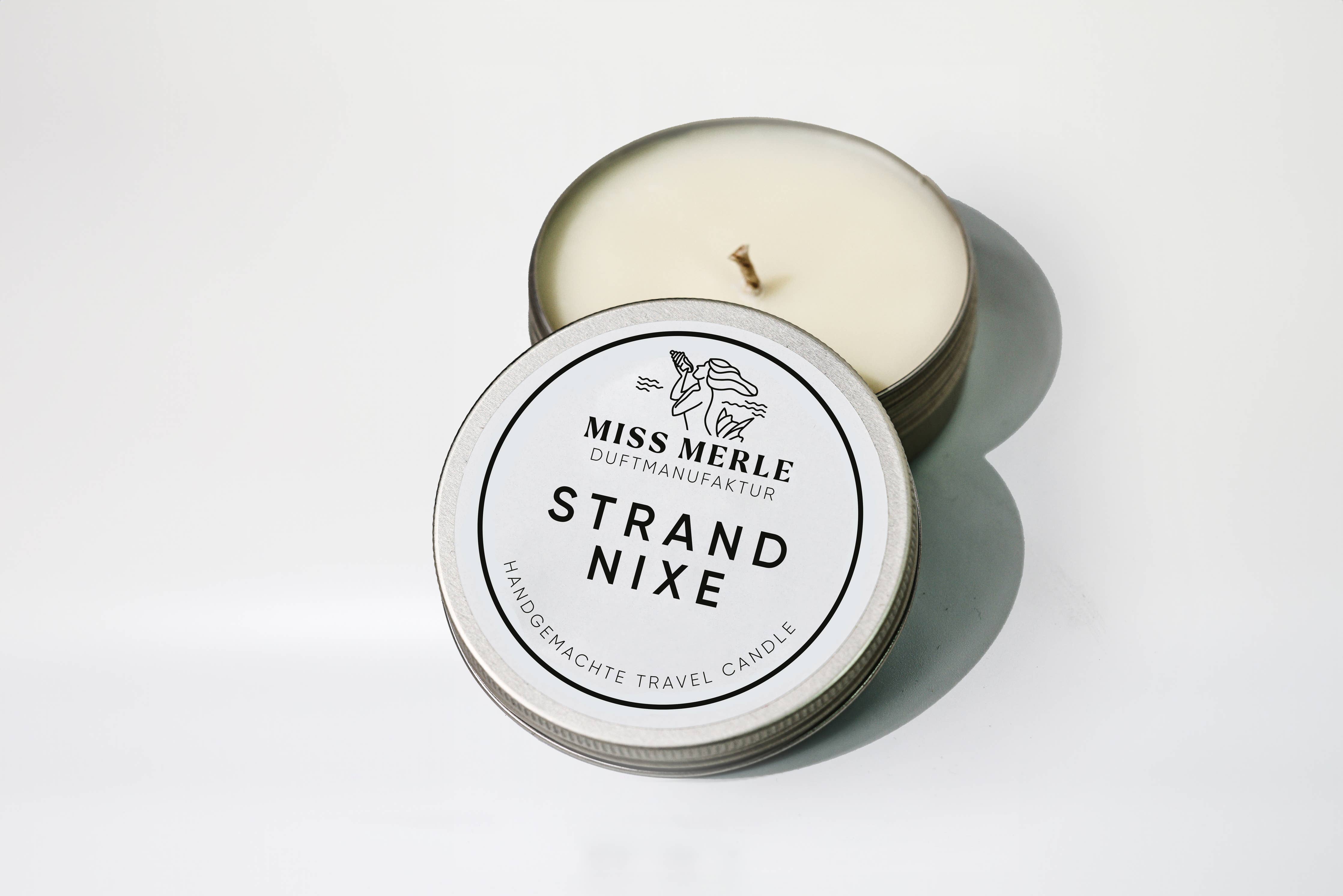 Travel Candle ALSTER BRISE – 90g, ideal für Reisen | ankerherz.de