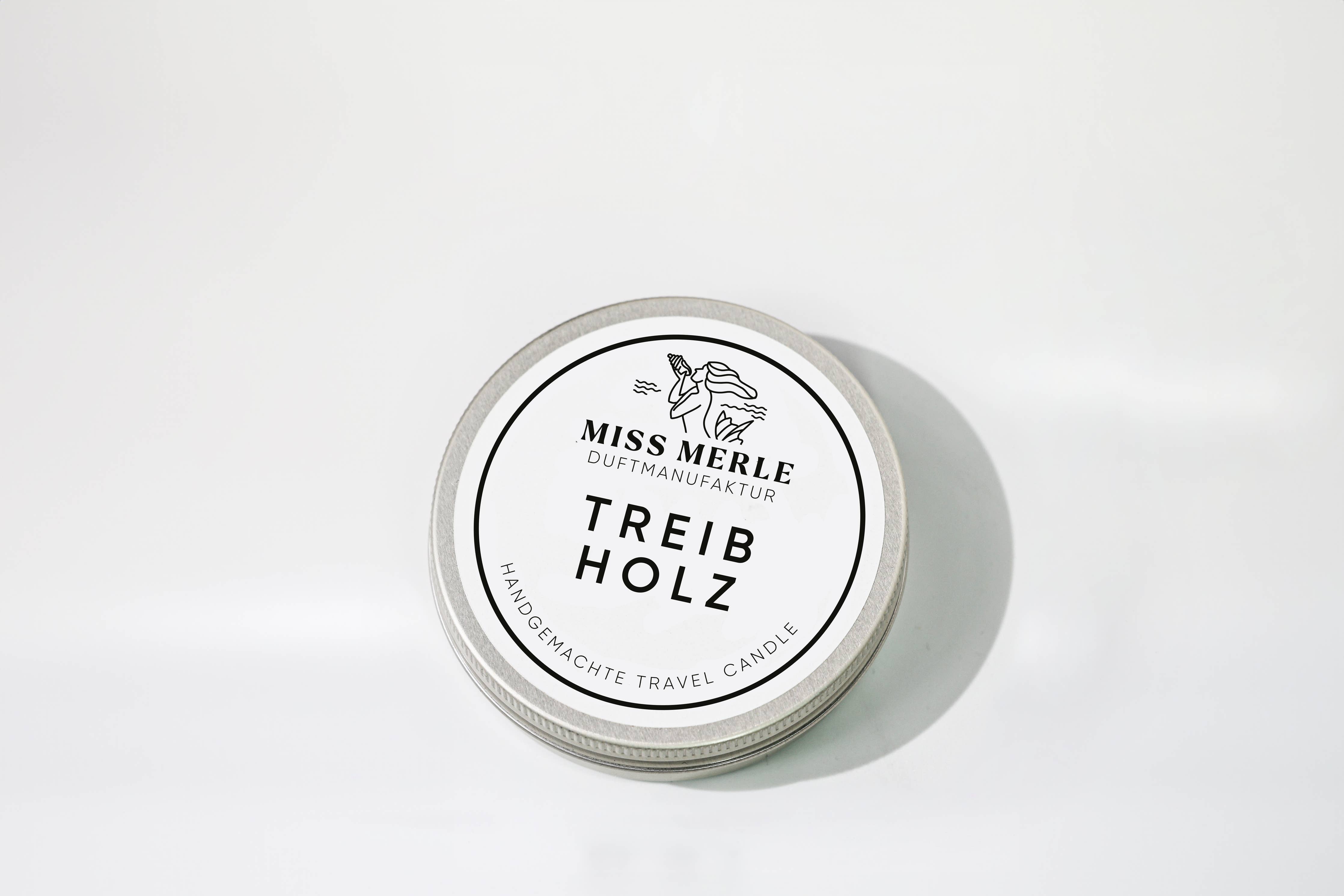 Travel Candle TREIBHOLZ – 90g, ideal für Reisen | ankerherz.de
