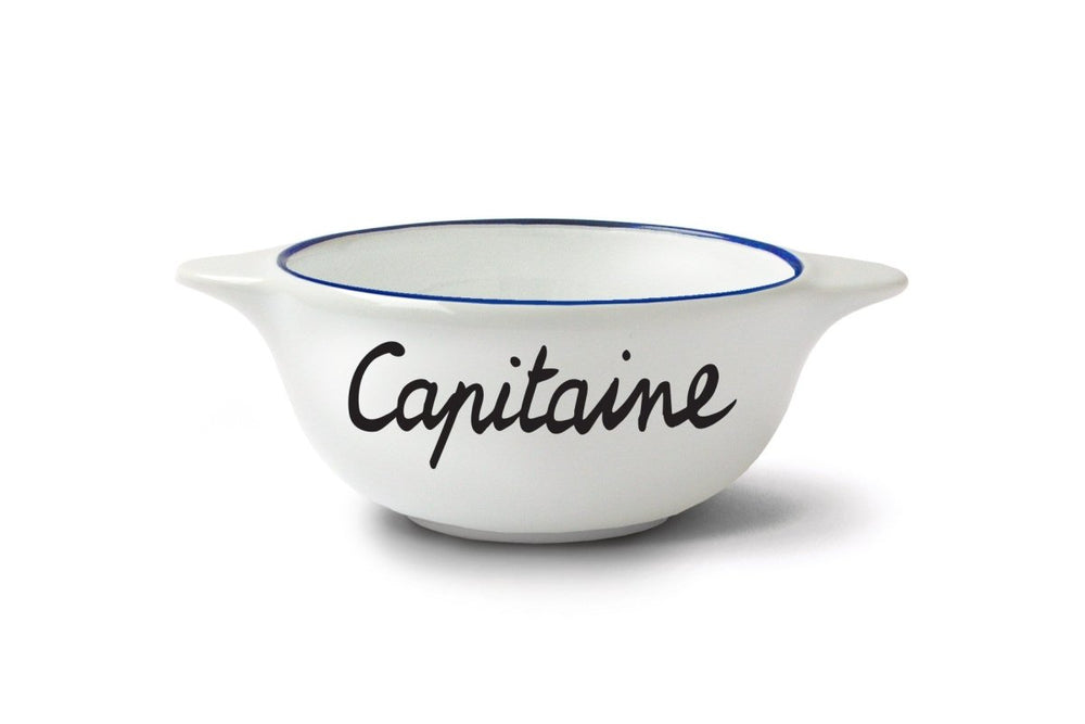 Französische Boule-Schale für Kakao oder Café au Lait, mit maritimem Design - Ankerherz Verlag