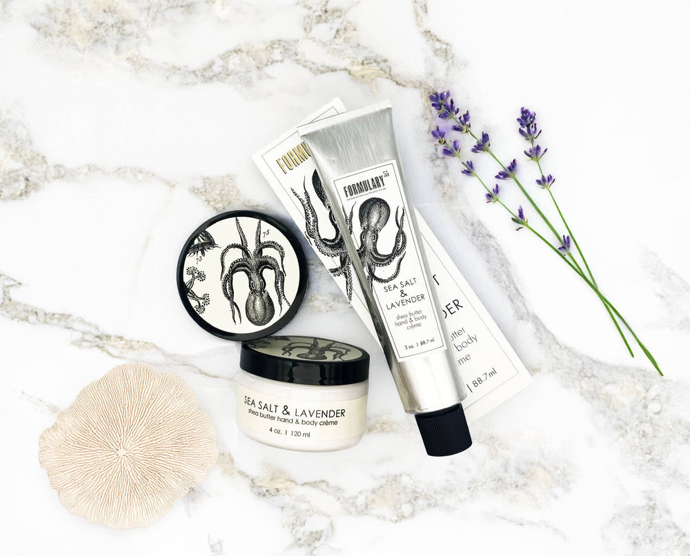 Hand - und Körpercreme Meersalz & Lavendel - Ankerherz Verlag
