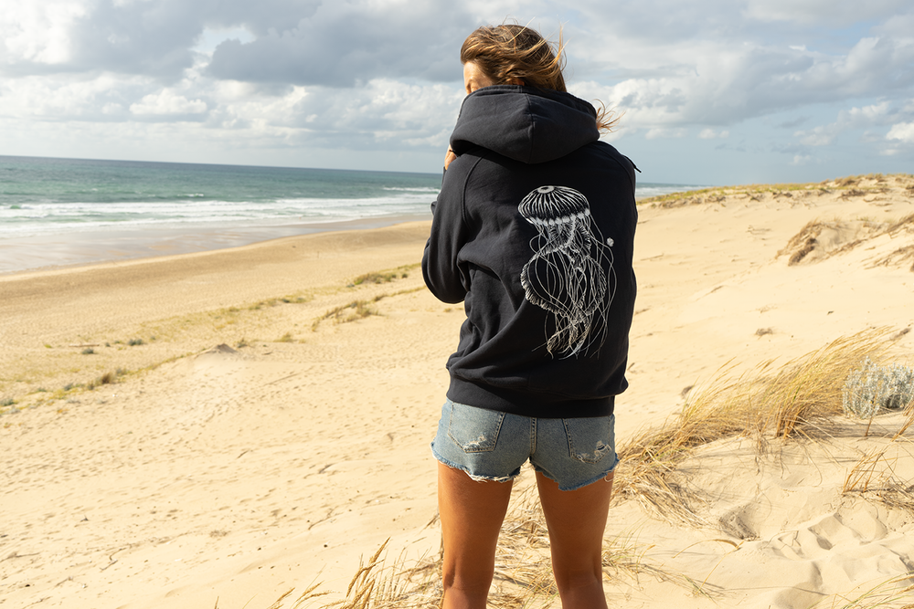 Kapuzenjacke Qualle | ankerherz.de