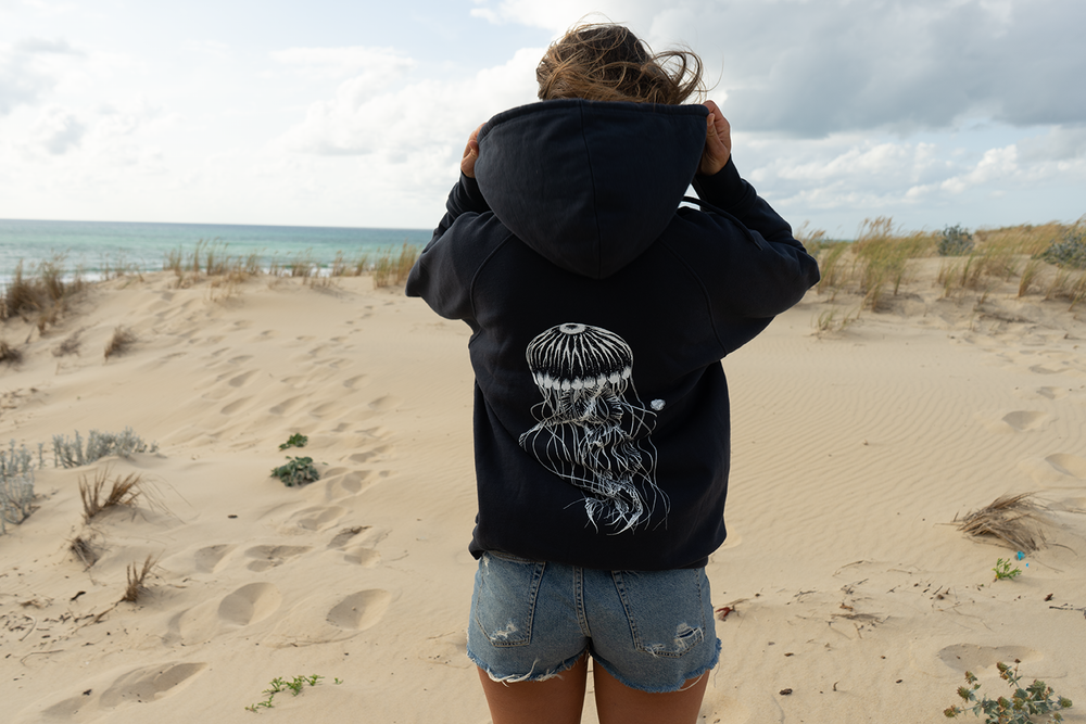 Kapuzenjacke Qualle | ankerherz.de