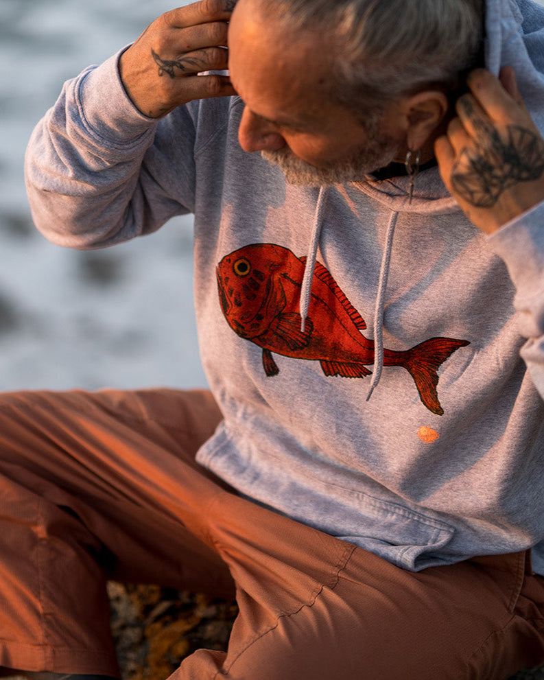 Kapuzenpullover Red Roughy - Ankerherz Verlag