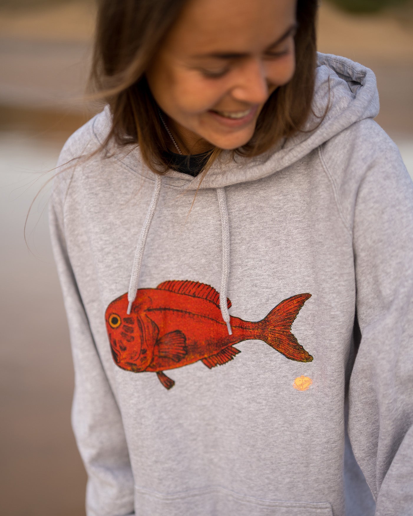 Kapuzenpullover Red Roughy - Ankerherz Verlag
