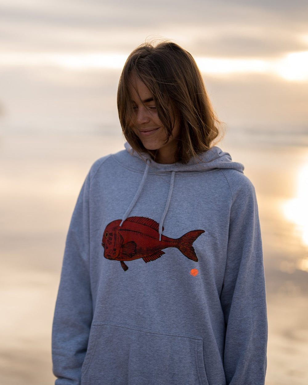 Kapuzenpullover Red Roughy - Ankerherz Verlag