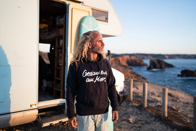 Kapuzenpullover Gedanklich am Meer | ankerherz.de
