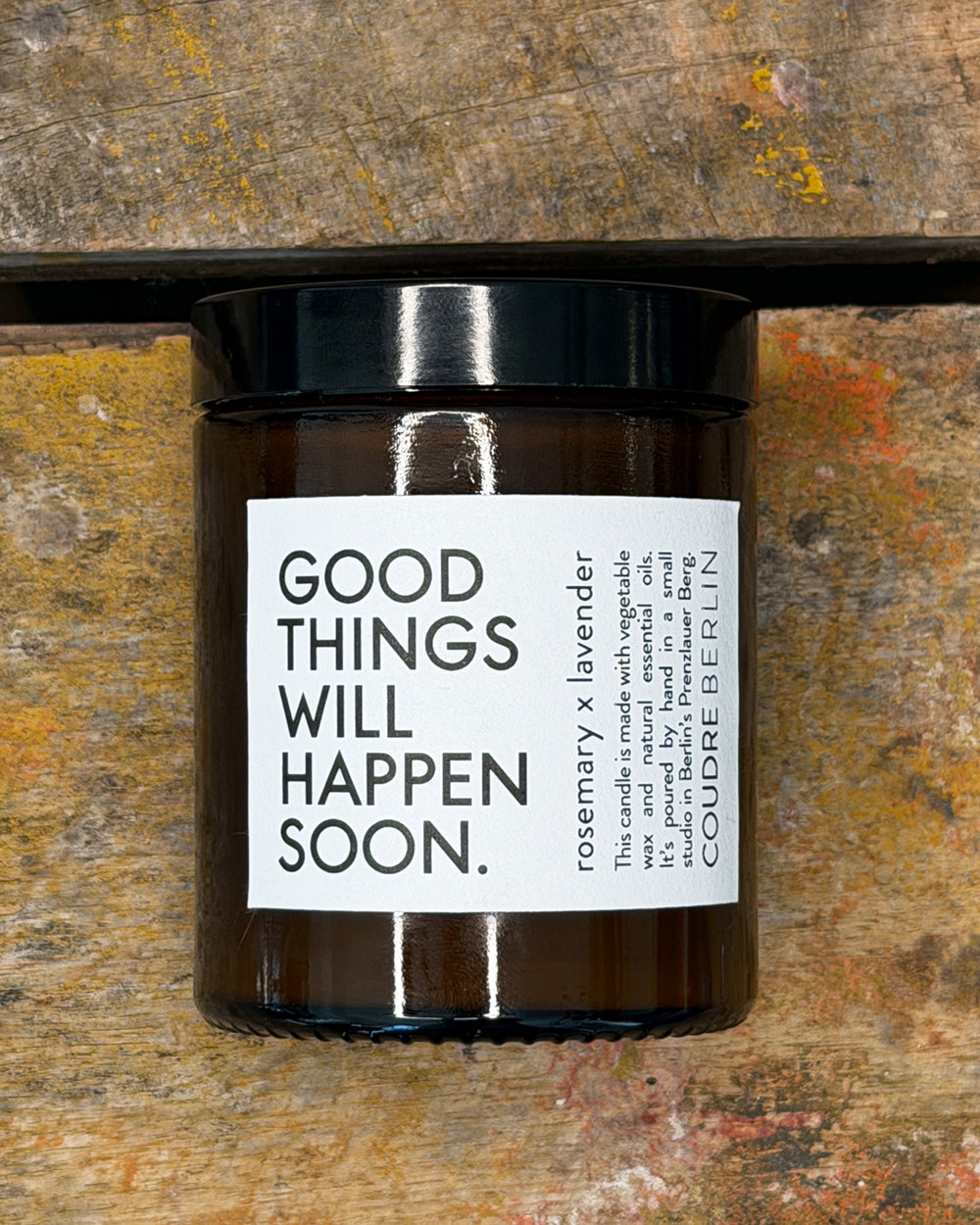 Duftkerze Good things  Rosmarin x Lavendel | ankerherz.de