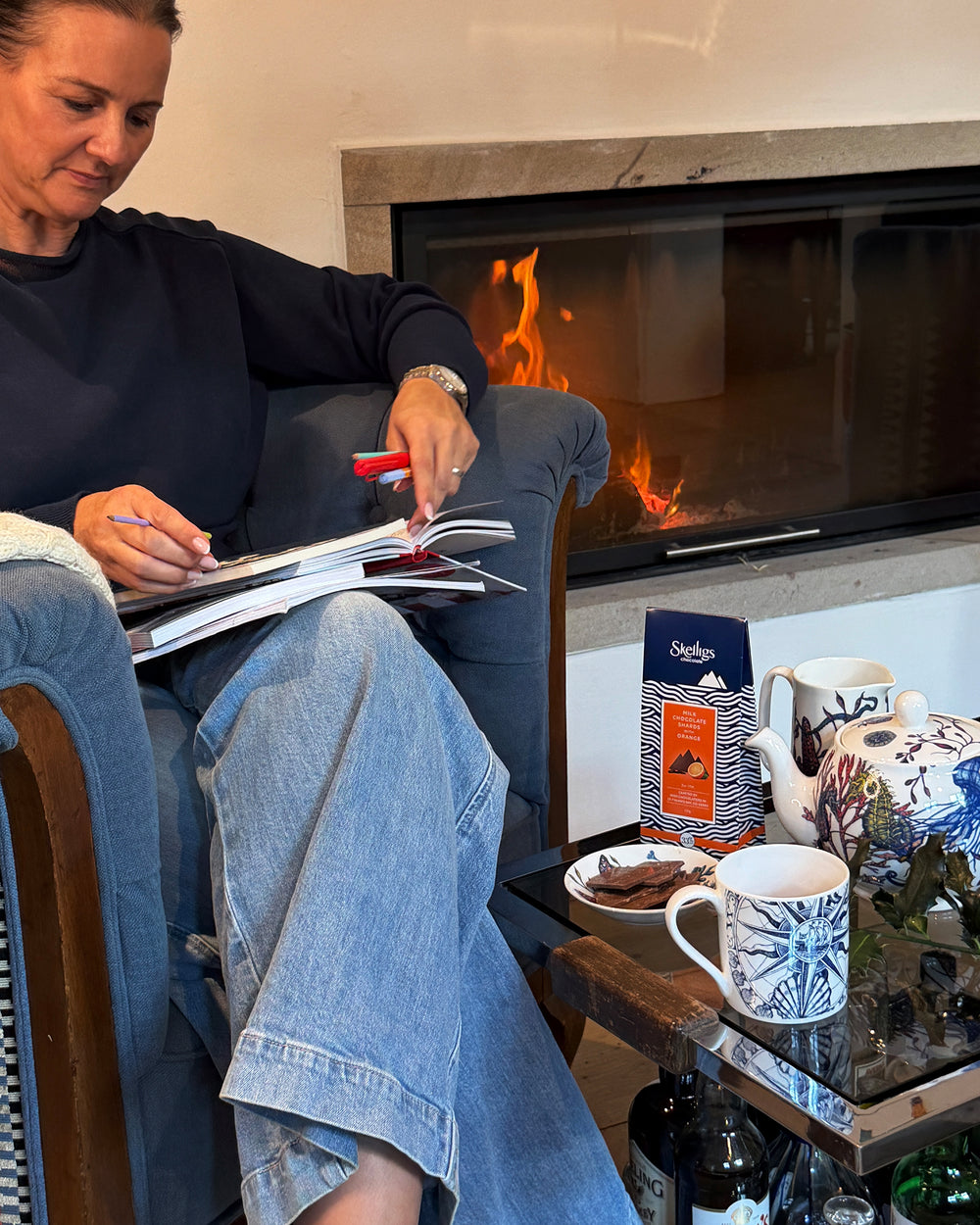 Skelligs Milchschokolade mit Orangenstücken | ankerherz.de