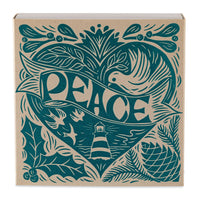 XXL Streichholzschachtel Christmas Peace
