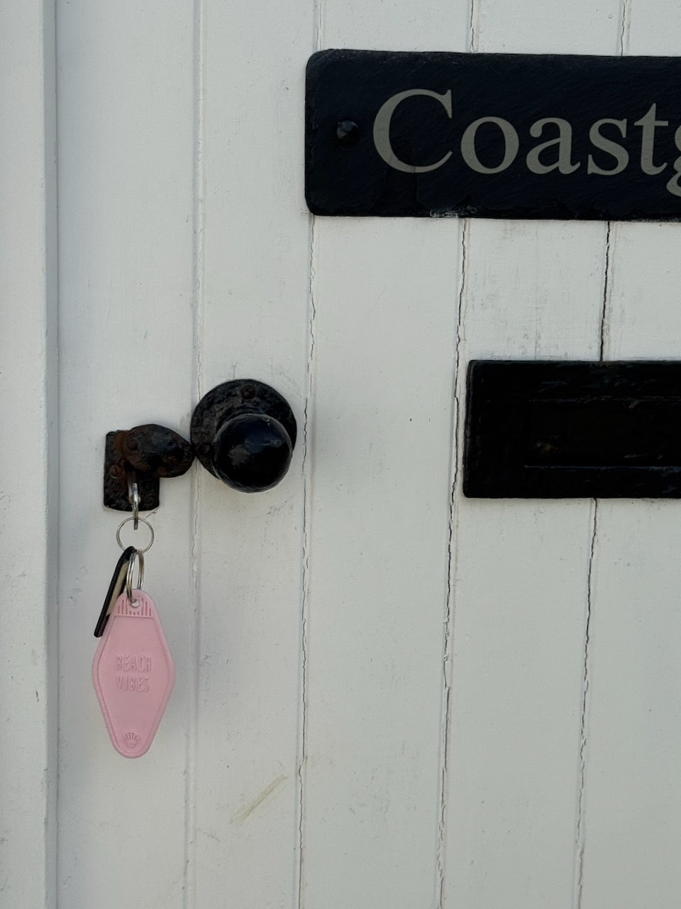 Schlüsselanhänger "Beach Vibes" - Nachhaltiger Anhänger aus Maisstärke