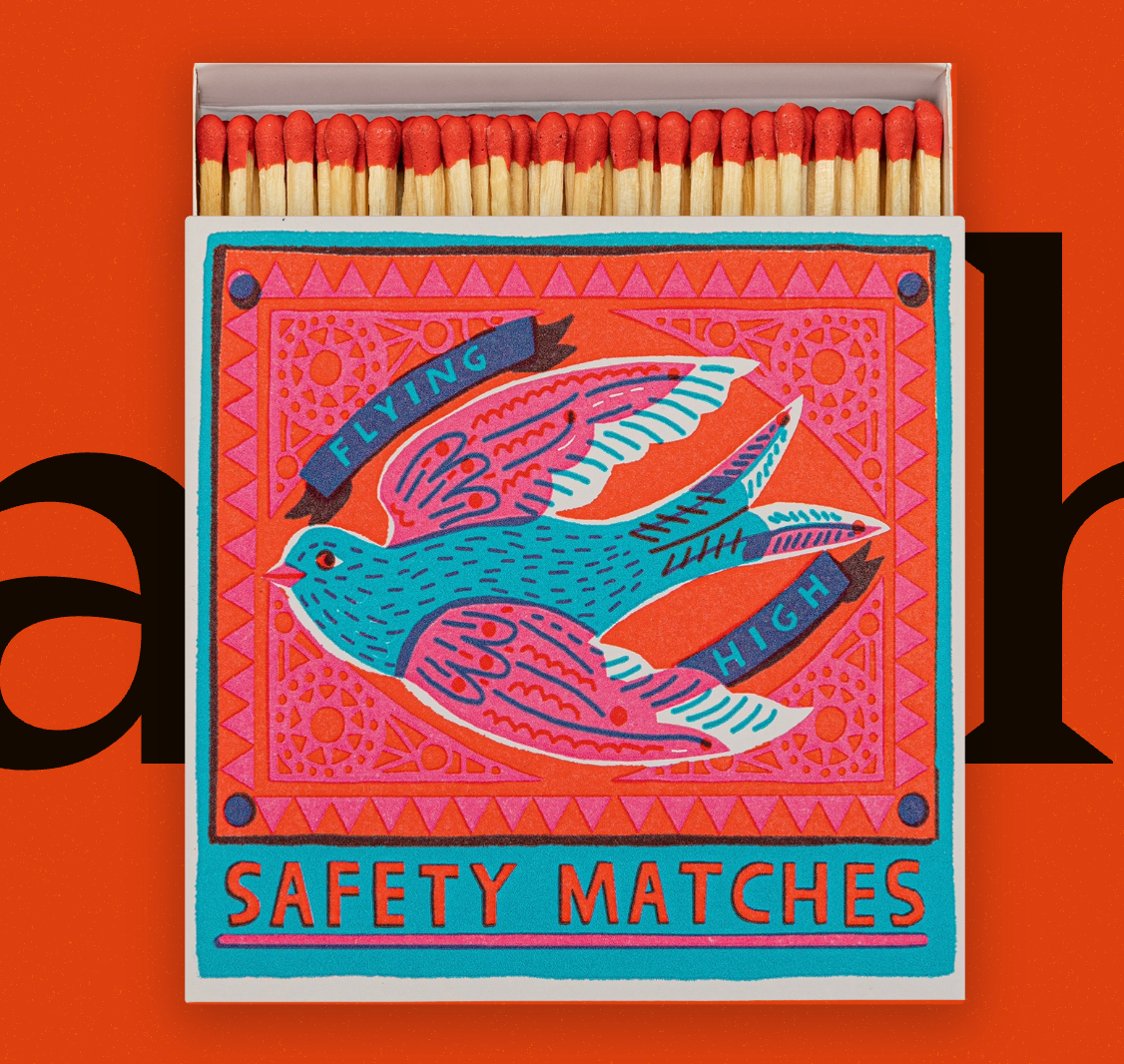 XXL Streichholzschachtel - Flying High