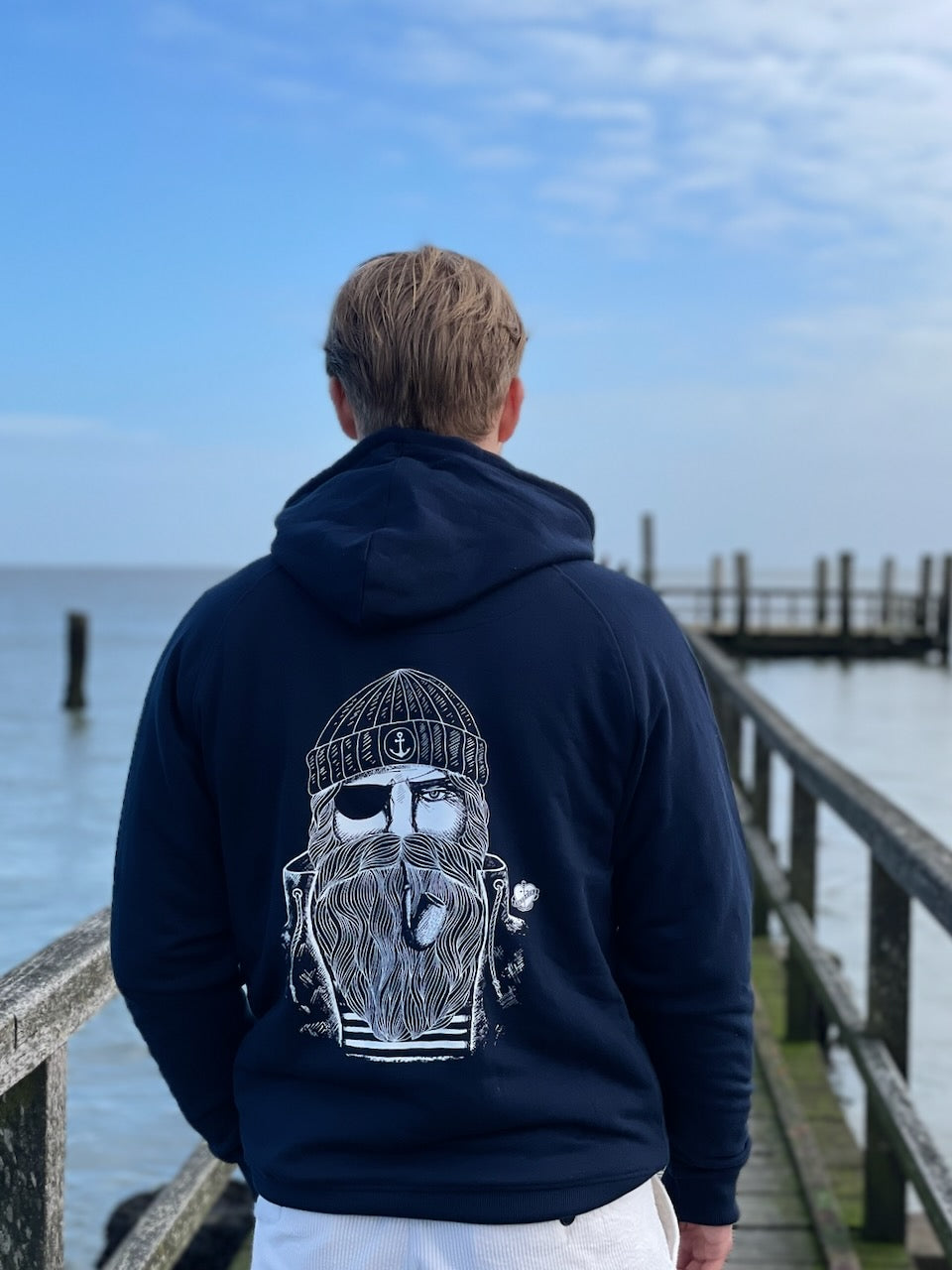Kapuzenjacke Blue Sailor