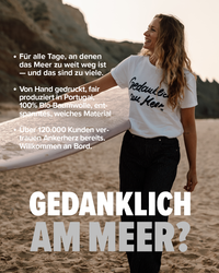 Frauen T-Shirt  Gedanklich am Meer