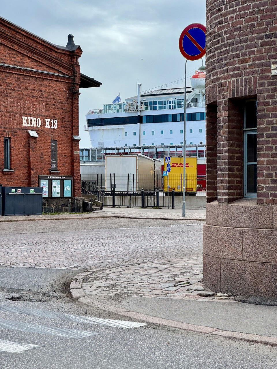 Ansicht von Katajanokka in Helsinki. Foto von Ankerherz