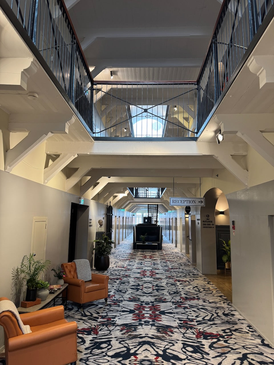 Hotel Katajanokka in Helsinki, ein ehemaliges Gefängnis. Foto von Ankerherz