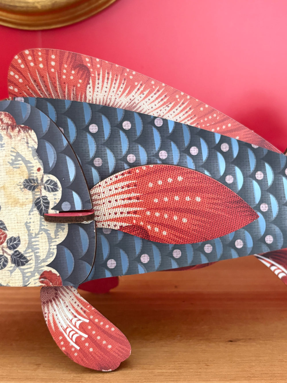 Der bunte Fisch — Steckkunst aus Italien